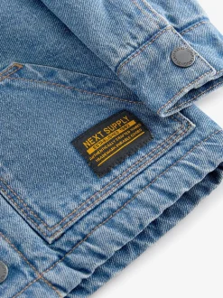 Blauw - Denim jack (3 mnd-10 jr)