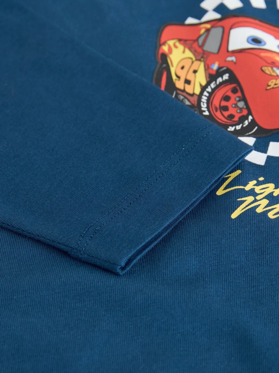 Blauw - Disney Cars Long Sleeve T-Shirt (9mths-8yrs)