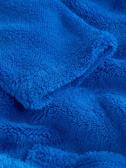 Blauw - Fleece badjas (1,5-16jr)