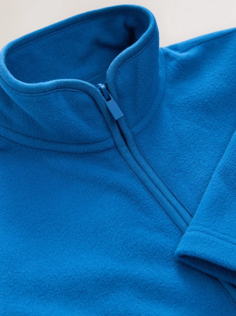 Blauw - Fleece jack met rits en zakken (3-16 jr)