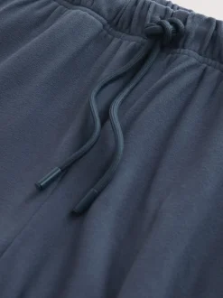 Blauw - Fleece joggingbroek