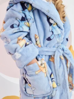 Blauw - Fleece kamerjas (9mnd -8jr)