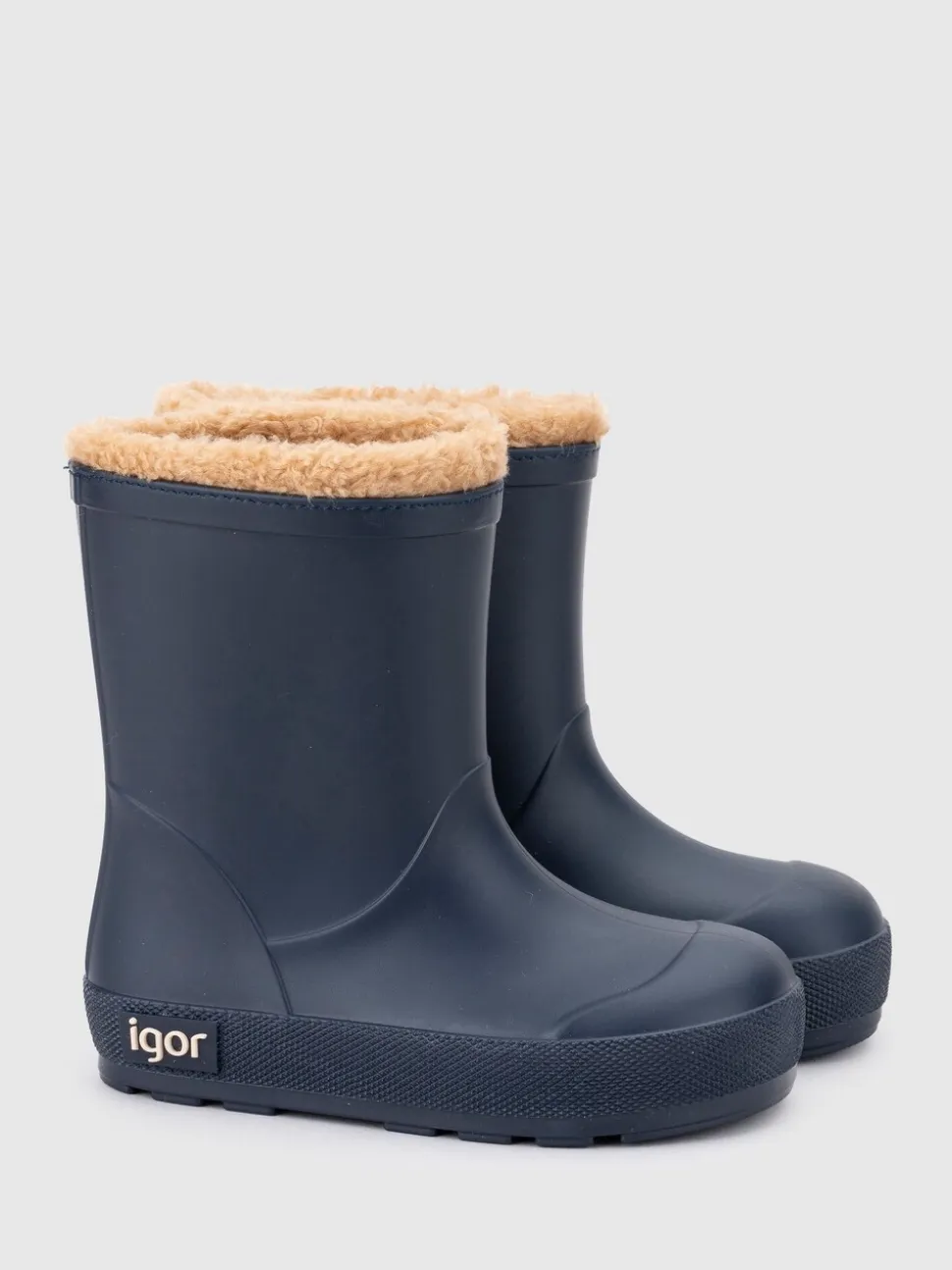 Blauw - Igor Yogi nep bont gevoerde warme Laarzen