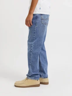 Blauw - JACK & JONES Junior Chris Relaxed Fit Jeans