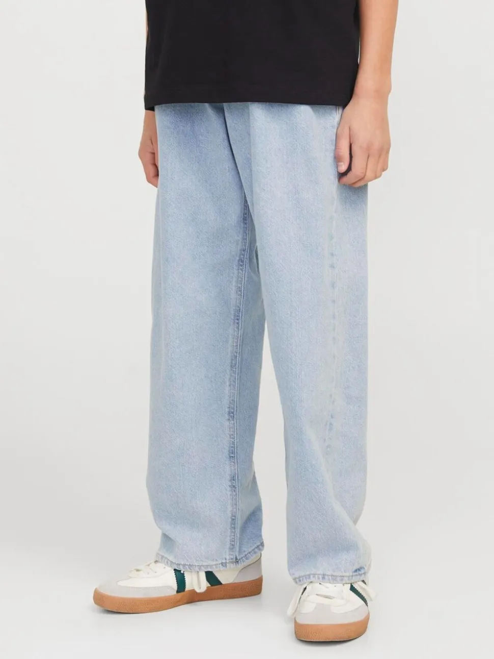 Blauw - JACK & JONES Junior Baggy Fit Alex Jeans