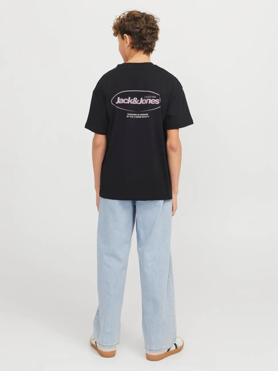 Blauw - JACK & JONES Junior Baggy Fit Alex Jeans