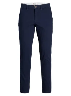 Blauw - JACK & JONES slim-fit chino