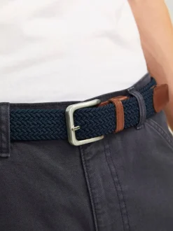 Blauw - JACK & JONES Woven Belt