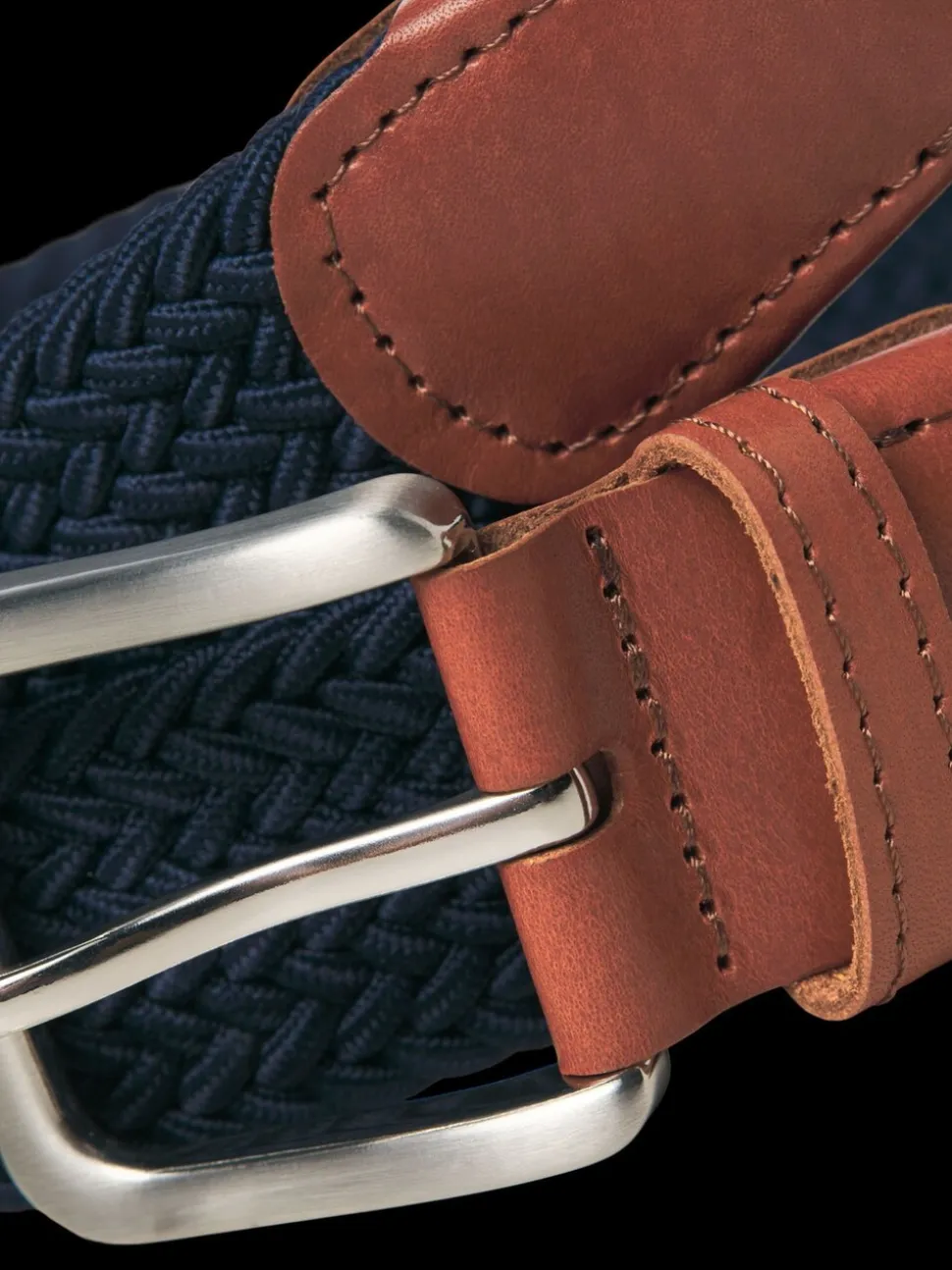 Blauw - JACK & JONES Woven Belt