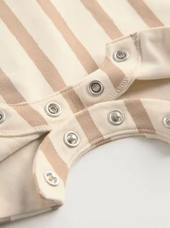 Blauw - Jersey babyrompertje