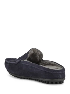 Blauw - Jones Bootmaker Zap Leather Mule Slippers