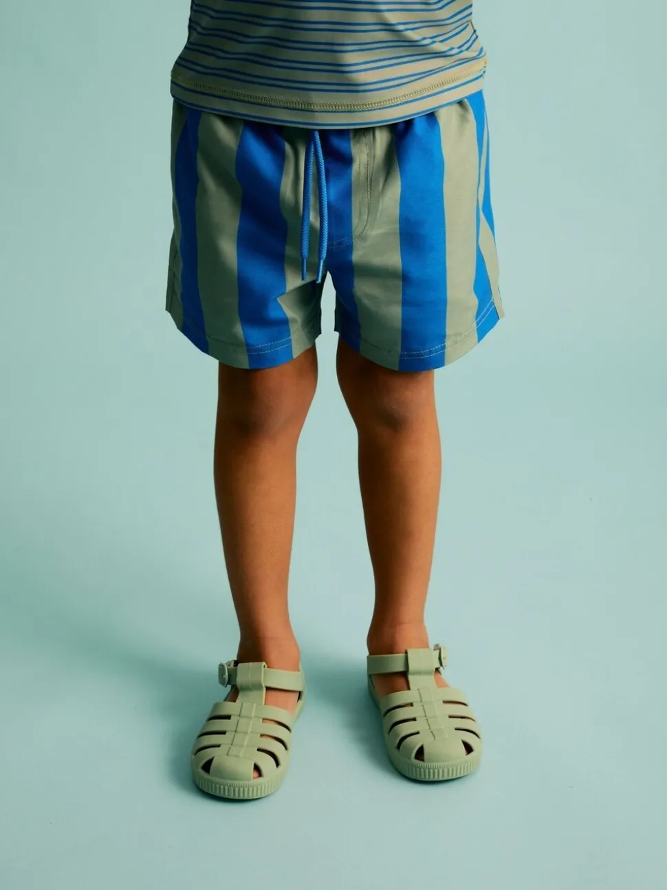 Blauw - KIDLY BY MORI Swim Shorts