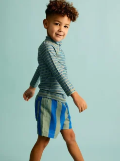 Blauw - KIDLY BY MORI Swim Shorts