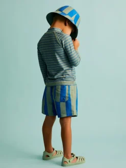 Blauw - KIDLY BY MORI Swim Shorts