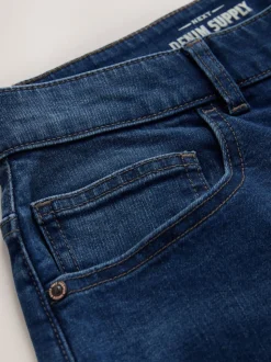 Blauw - Klassieke stretchy jeans