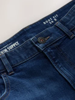 Blauw - Klassieke stretchy jeans
