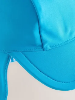 Blauw - Legionnaire zwemhoed (3 mnd-10 jr)