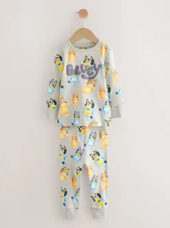 Blauw - License Bluey Snuggle Pyjamas 2 Pack (12mths-8yrs)