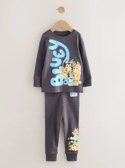 Blauw - License Bluey Snuggle Pyjamas 2 Pack (12mths-8yrs)