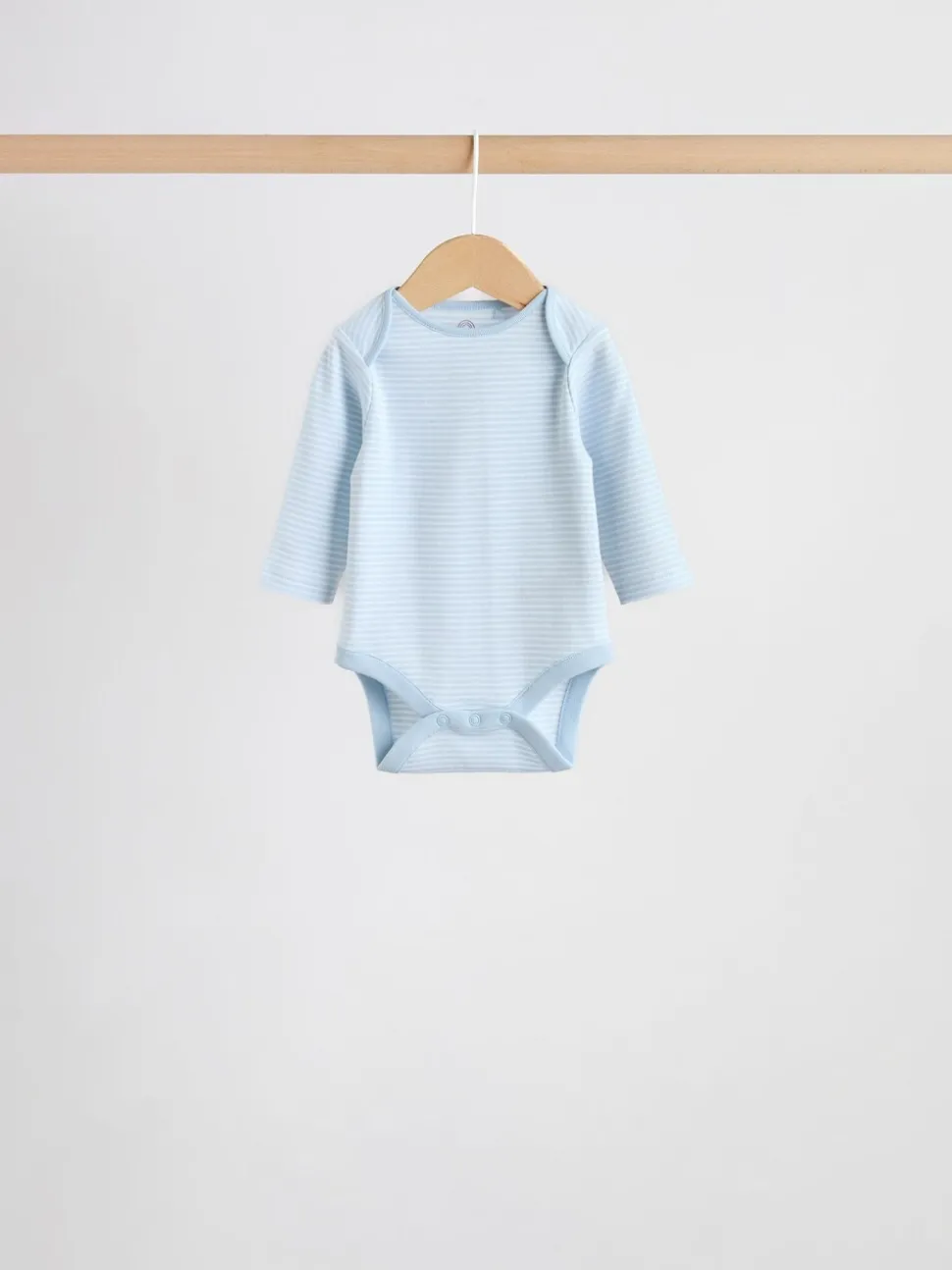 Blauw - Long Sleeved Baby Bear Bodysuit