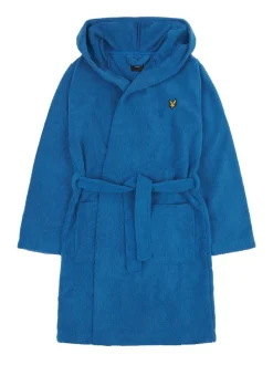 Blauw - Lyle & Scott Boys Bucke Bathrobe