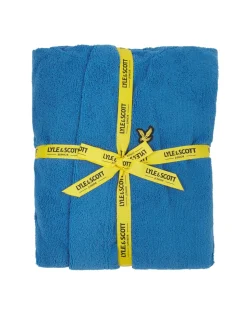 Blauw - Lyle & Scott Boys Bucke Bathrobe