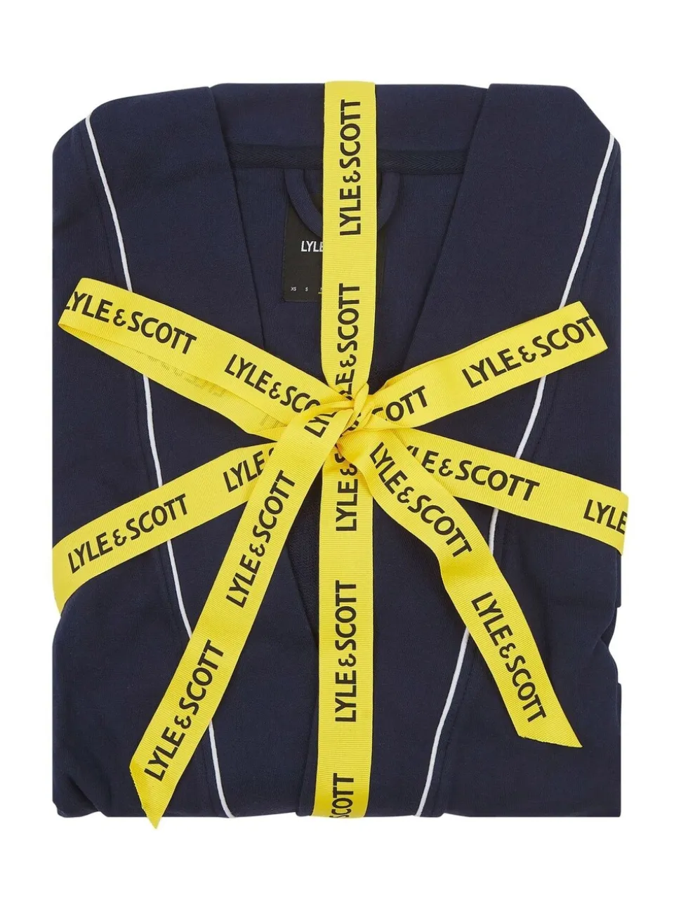 Blauw - Lyle & Scott Kobe Kimono Robe