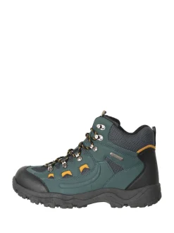 Blauw - Mountain Warehouse - Adventurer - Waterdichte wandelschoenen voor heren