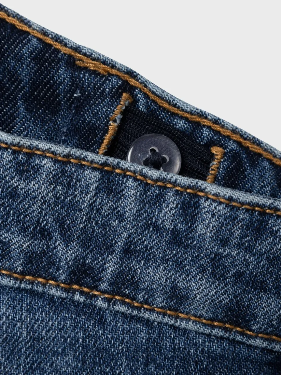 Blauw - Name It jeans met wijde pijpen