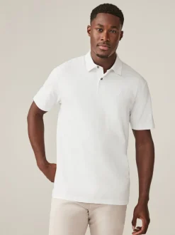 Blauw - Normale Pasvorm - Set van 5 jersey poloshirts met korte mouwen