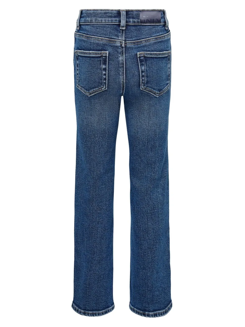 Blauw - Only kinderjeans met wijde pijpen