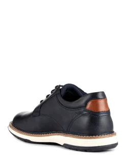 Blauw - Pavers Wide Fit Lace-Up Casual Shoes