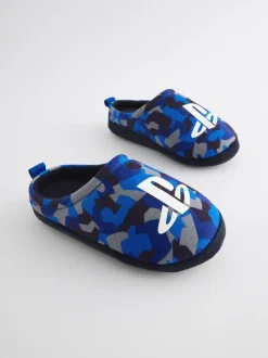 Blauw - Playstation Slipper Mules