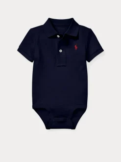 Blauw - Polo Ralph Lauren Polo Bodysuit