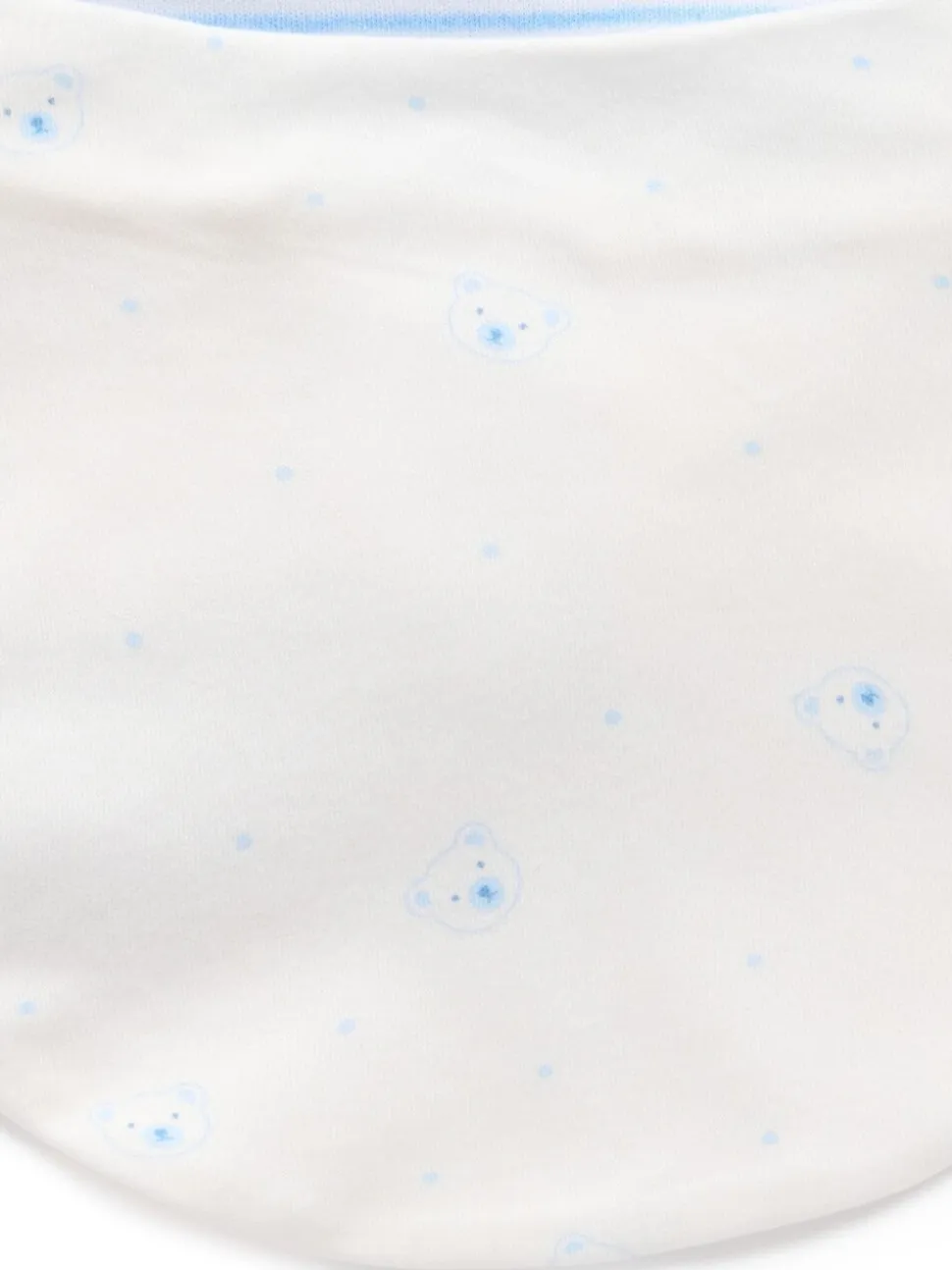 Blauw - Purebaby Essential Dribble Bibs 2 Pack