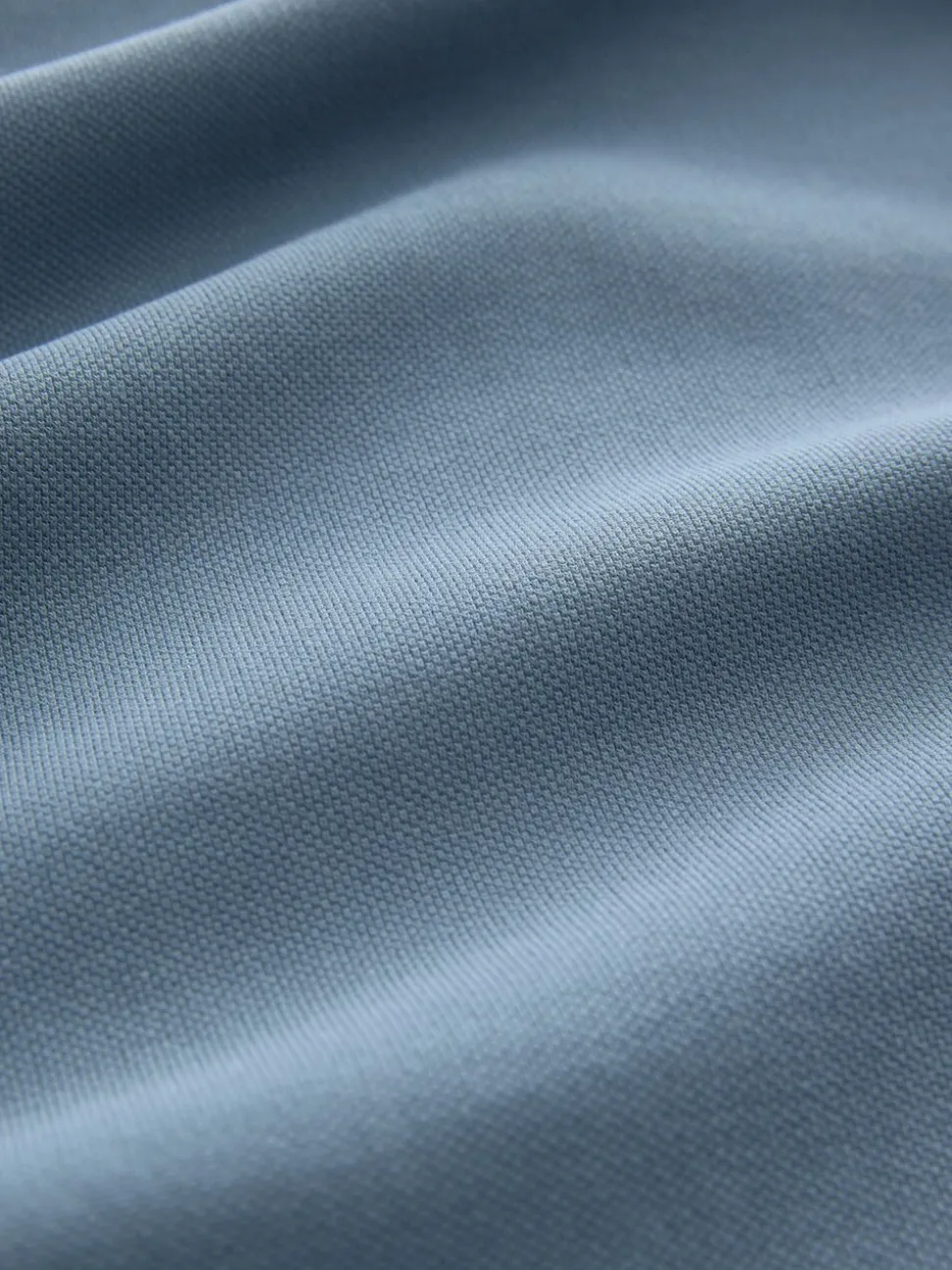Blauw - Regular fit poloshirt met korte mouwen en contrasterende randen
