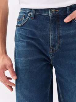 Blauw - Relaxed fit - Motionflex jeans