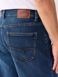 Blauw - Relaxed fit - Motionflex jeans