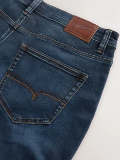 Blauw - Relaxed fit - Motionflex jeans