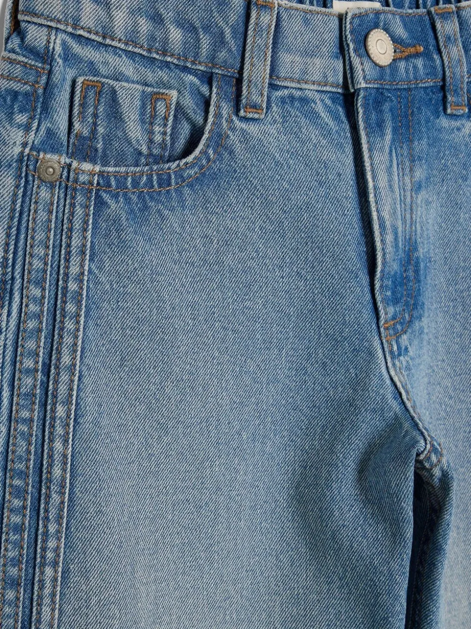 Blauw - River Island Wide Leg Jeans