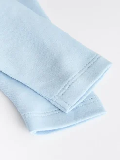 Blauw - Rompertjes met lange mouwen