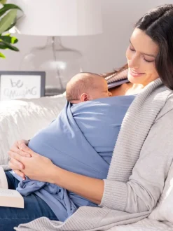 Blauw - Seraphine Skin to Skin Babywearing Sleeveless Top