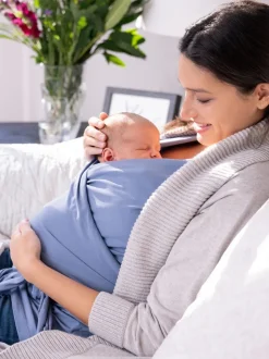 Blauw - Seraphine Skin to Skin Babywearing Sleeveless Top