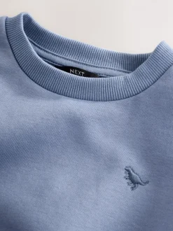 Blauw - Set met sweatshirt en joggingbroek (3mnd-7jr)