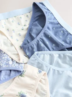 Blauw - Set van 5 Bikini Onderbroeken (1.5-16jr)