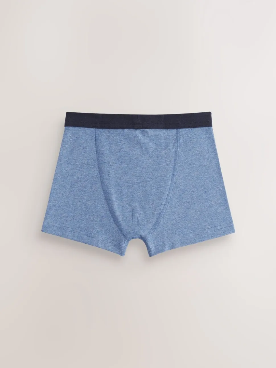 Blauw - Set van 5 boxershorts met zachte tailleband (1,5-16 jr)