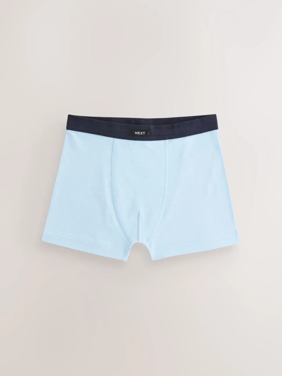 Blauw - Set van 5 boxershorts met zachte tailleband (1,5-16 jr)