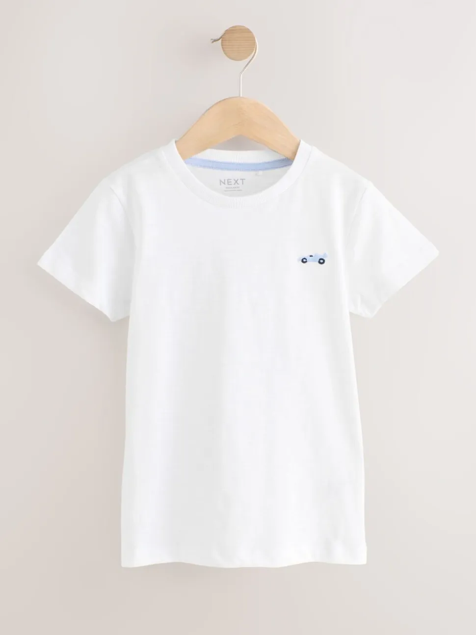 Blauw - Set van 5 T-shirts met korte mouwen (3mnd-7jr)
