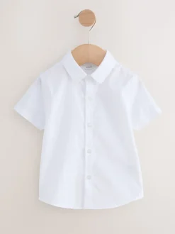 Blauw - Set van blazer, overhemd, broek en vlinderstrik (3mnd -9jr)
