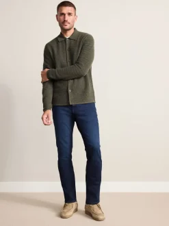 Blauw - Signature ultra zacht aanvoelende jeans